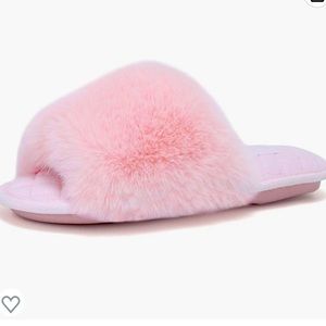 Fanture Memory Foam House Slippers Soft Comfy Flat Slide Sandals Indoor Outdoor